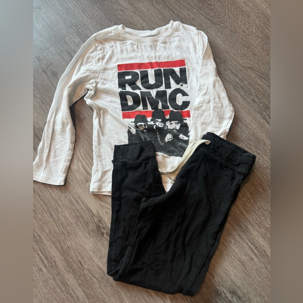 Boys Run DMC Long Sleeve/Pant set